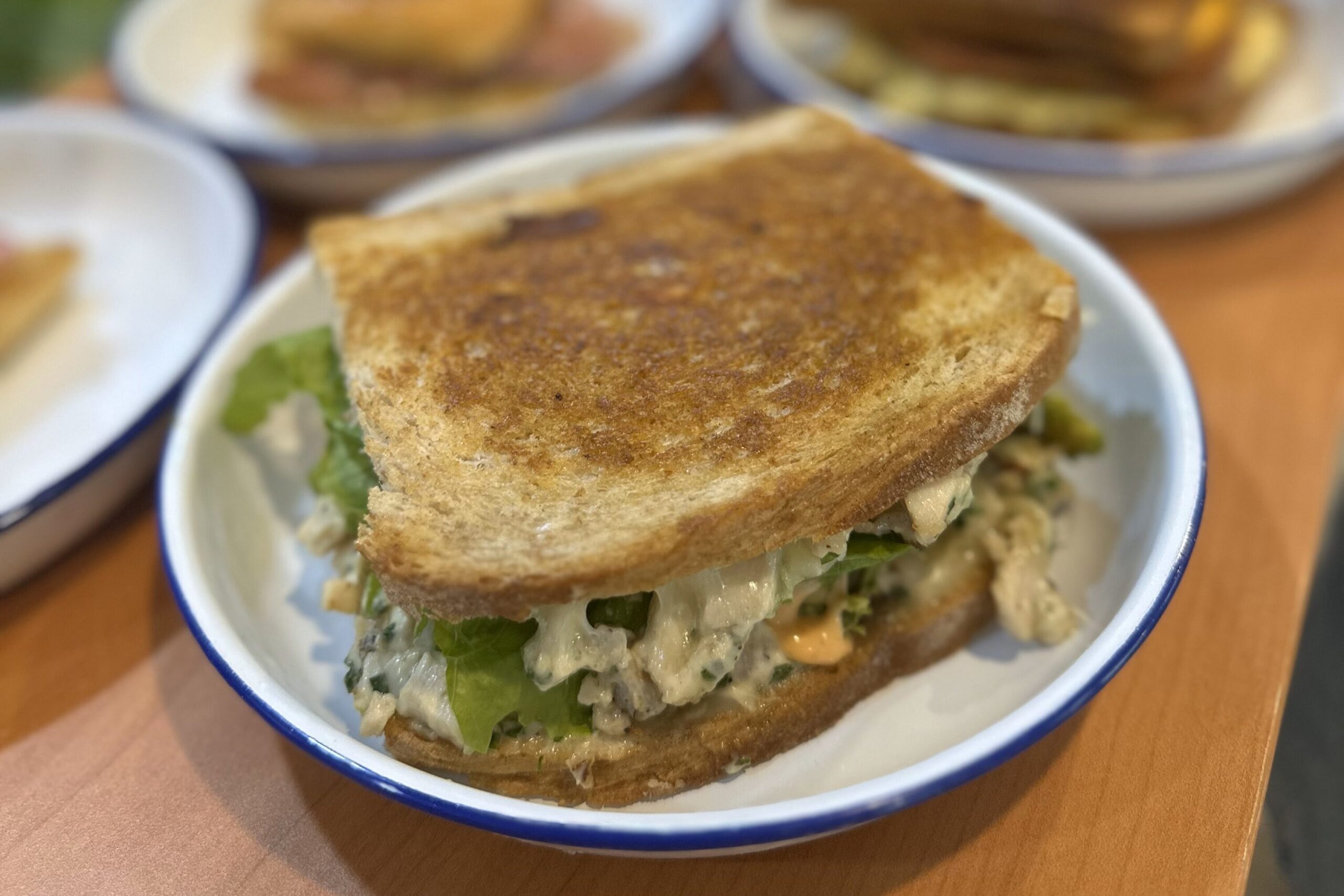 Korio Tuna Melt sandwich